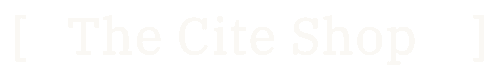 The Cite Shop - Cite them right for Zotero